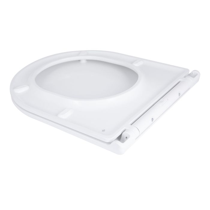 Напольный унитаз Qtap Dove Rimless безобедочный с сиденьем Soft-close WHITE QT06228380BW