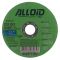 Круг отрезной для металла Alloid 41 14А 125 1,0 22,23 (W12510-M)