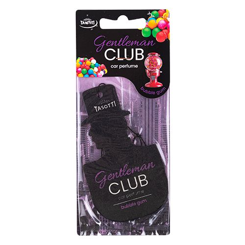 Ароматизатор сухой лист Tasotti/ "Gentleman clubf"/ Bubble Gum (105508)