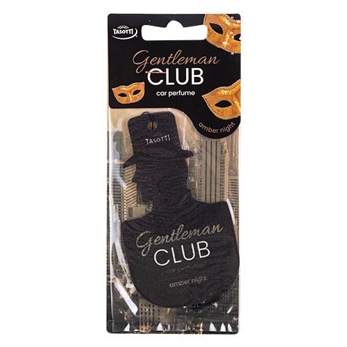 Ароматизатор сухой лист Tasotti/ "Gentleman clubf"/ Amber Night (.)