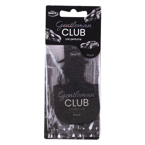 Ароматизатор сухой лист Tasotti/ "Gentleman clubf"/ Black (105506)