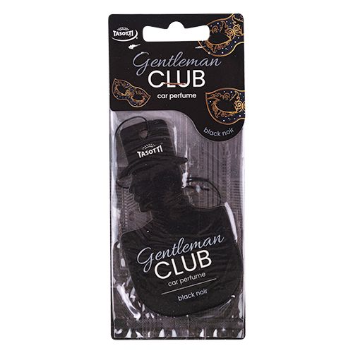 Ароматизатор сухой лист Tasotti/ "Gentleman clubf"/ Black Noir (105507)