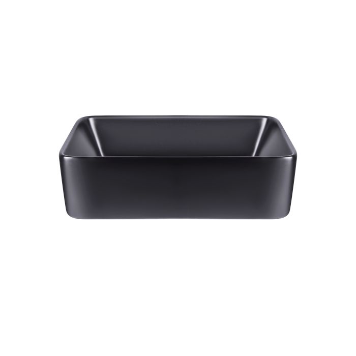 Раковина-чаша Qtap Tern 475х370х140 Matt black QT172074MBMBN