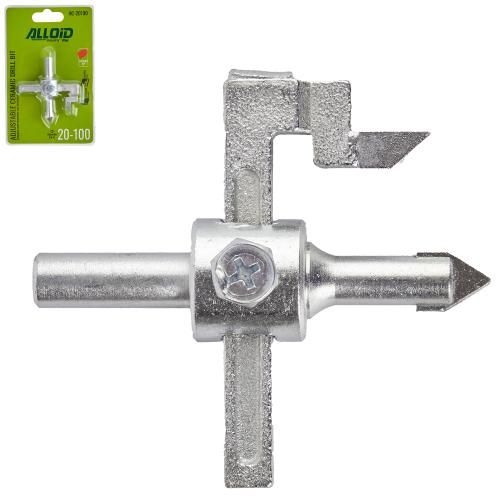 Alloid. Свердло для кераміки, регульоване 20-100мм