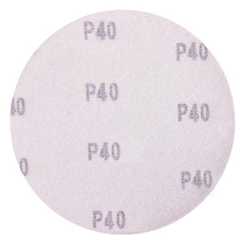 Круг шлифовальный на липучке 125 мм, зерно 40 (10 шт.) Alloid