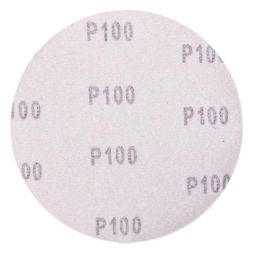 Круг шлифовальный на липучке 125 мм, зерно 100 (10 шт.) Alloid