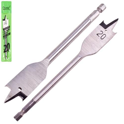 Сверло по дереву перьевое 20x150мм Alloid (WF-20150)