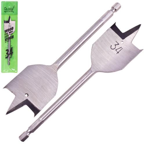 Сверло по дереву перьевые 34x150мм Alloid (WF-34150)