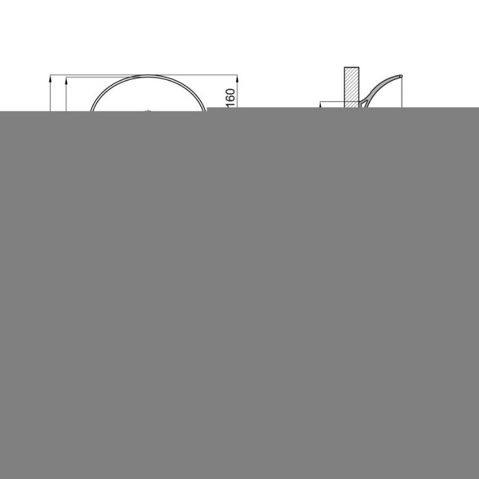 Комплект Qtap Dove: Раковина накладная овальная 410x335x145 мм Matt Black + Донный клапан PU03