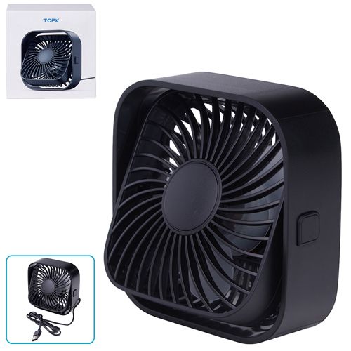 Вентилятор TOPK, USB 3 швидкості