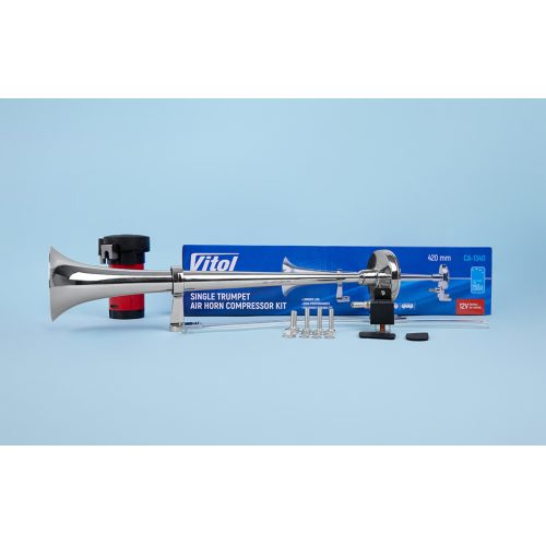 Сигнал пневматичний VITOL/CA-1340/1 дудка метал/12B/420мм