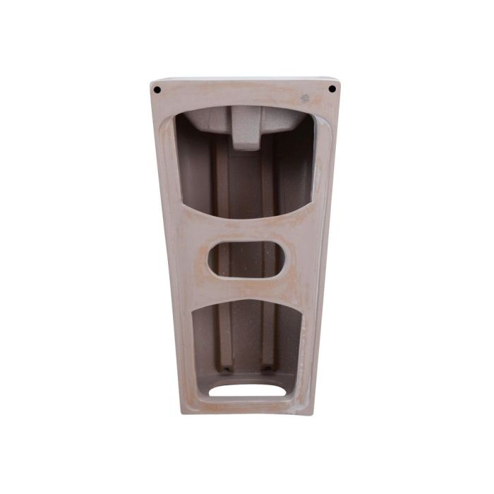 Комплект Qtap Tern: Раковина напольная моноблок 440х380х830 мм White + Донный клапан PU02O