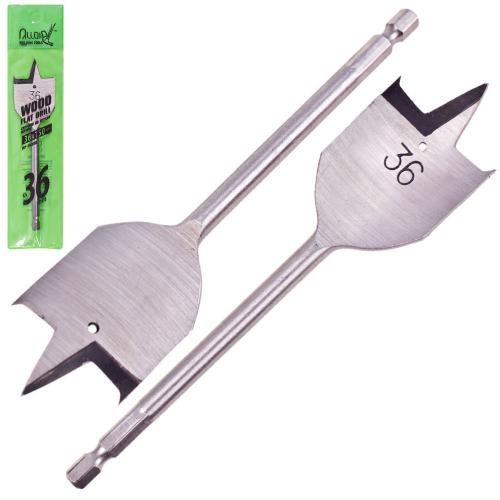 Сверло по дереву перьевые 36x150мм Alloid (WF-36150)