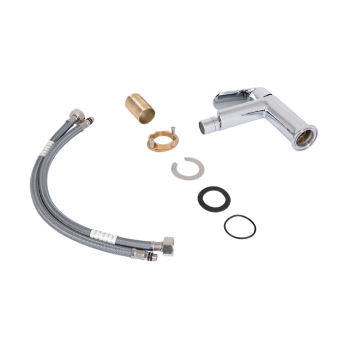 Змішувач для биде Qtap Evia QTEVI255CRM47581 Chrome