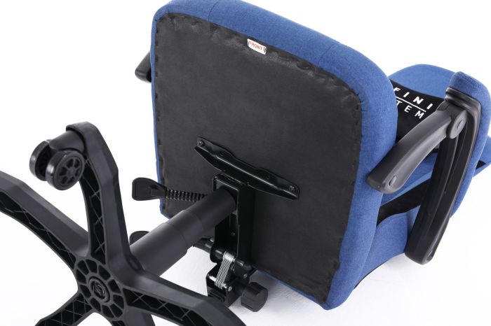 Компьютерное кресло из ткани Extreme INFINI SYSTEM Синий, Zenga ткань