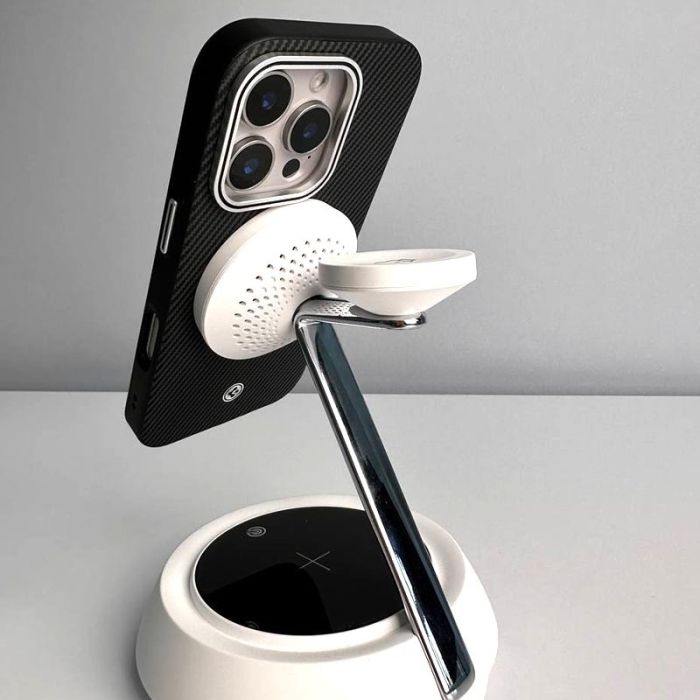 Чохол SGP PC+Leather with MagSafe для Apple iPhone 16 Pro Max (6.9")