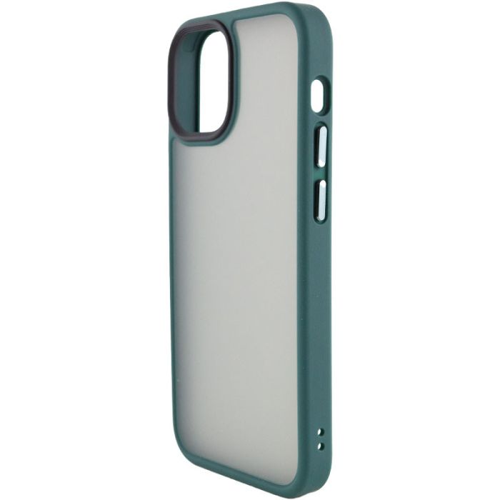 TPU+PC чехол Metal Buttons для Apple iPhone 13 (6.1")