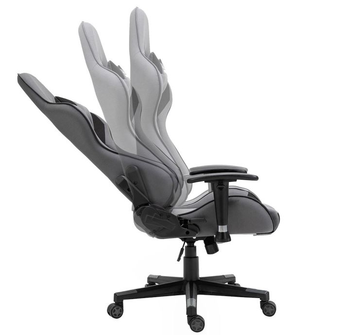 Компьютерное кресло из ткани PlayMaker Supreme Gaming 94561 Серо-черный, Zenga ткань