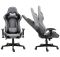 Компьютерное кресло из ткани PlayMaker Supreme Gaming 94561 Серо-черный, Zenga ткань