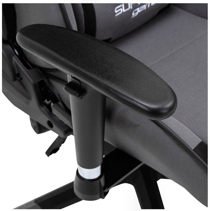 Компьютерное кресло из ткани PlayMaker Supreme Gaming 94561 Серо-черный, Zenga ткань