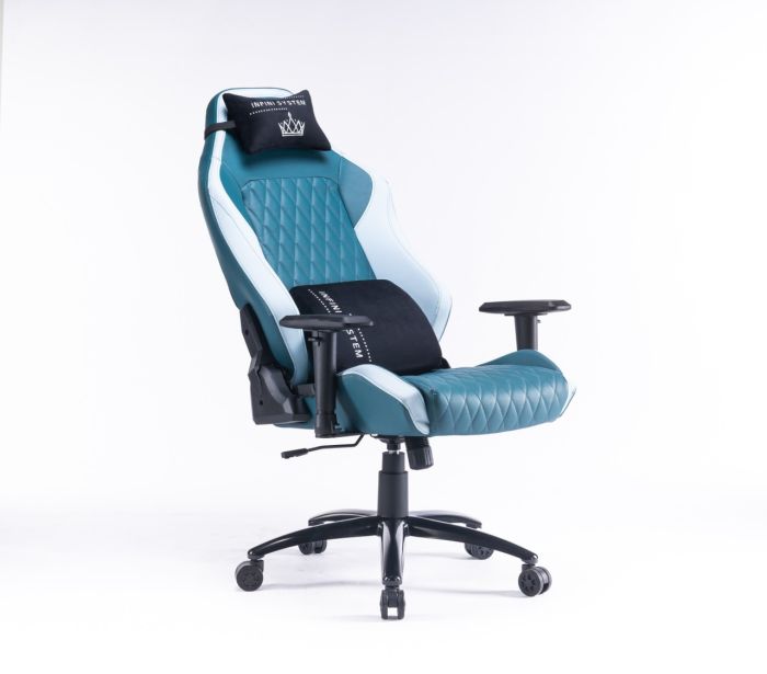 Компьютерное кресло Infini System Elite Зеленый, Zenga экокожа