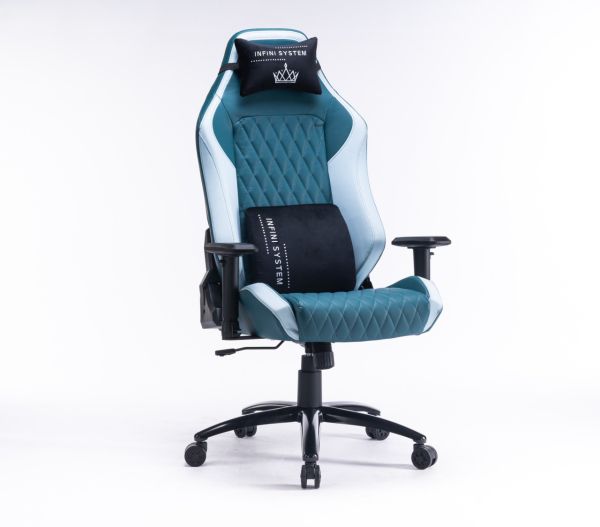 Компьютерное кресло Infini System Elite Зеленый, Zenga экокожа