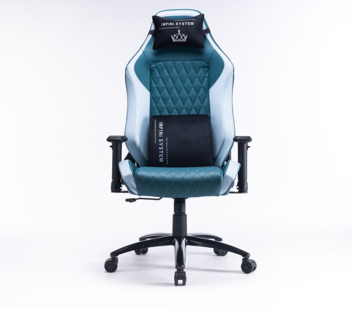 Компьютерное кресло Infini System Elite Зеленый, Zenga экокожа