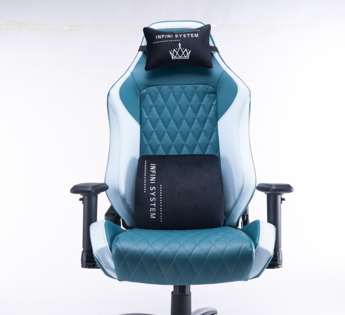 Компьютерное кресло Infini System Elite Зеленый, Zenga экокожа
