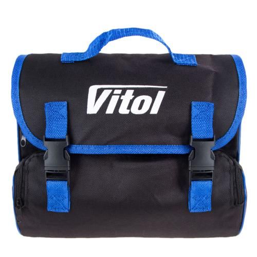 Компрессор "ViTOL" К-72 150psi/25Amp /90л/2 цилиндра/шланг 5,0м/клеммы (К-72)
