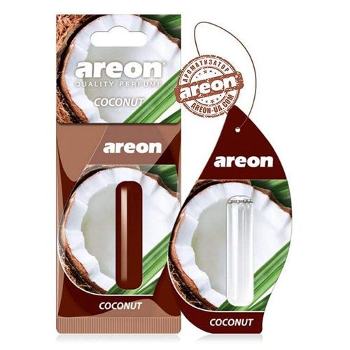Освежитель воздуха жидкий лист AREON Coconut 5мл (LR18)