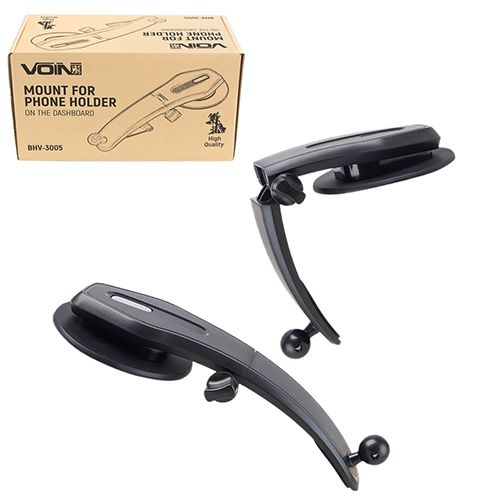 Кронштейн для держателя мобильного телефона BHV-3005, на присоске, на приборную панель (BHV-3005)