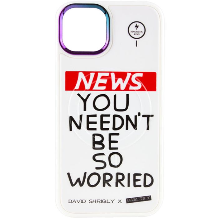 TPU+PC чехол Funny pictures with MagSafe для Apple iPhone 12 Pro / 12 (6.1")