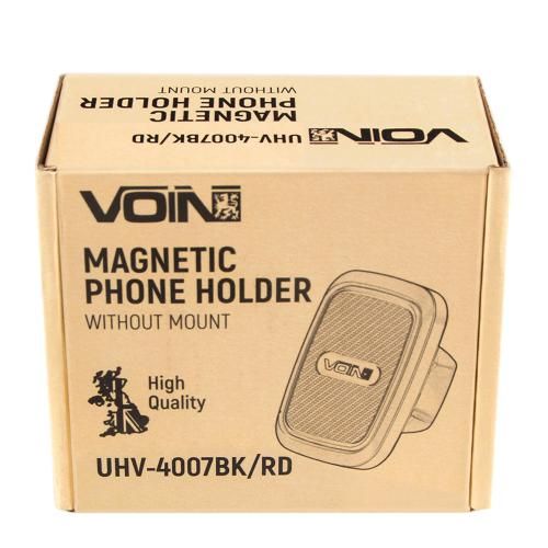 Держатель мобильного телефона VOIN UHV-4007BK/RD магнитный без кронштейна (UHV-4007BK/RD)