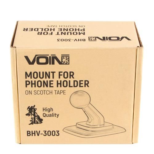 Кронштейн для держателя мобильного телефона BHV-3003, крепеж на скотч (BHV-3003)