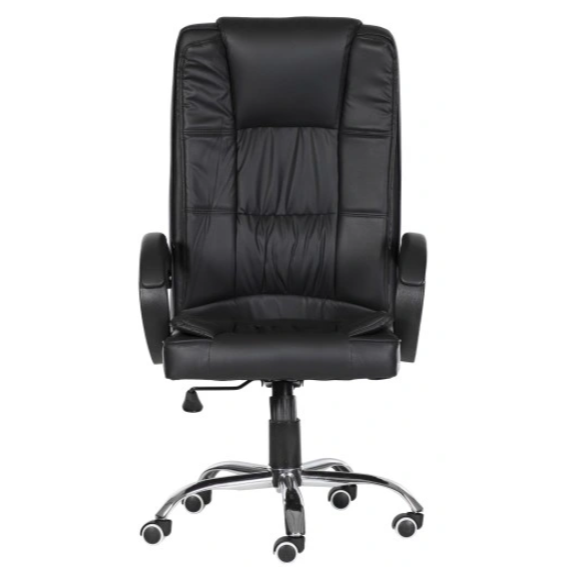 Офисное кресло Sofotel 004 Черный, Sofotel, для офиса искусственная кожа (кожзам)