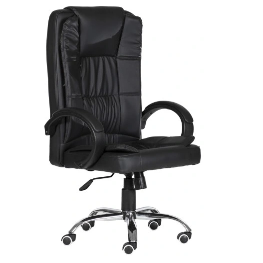 Офисное кресло Sofotel 004 Черный, Sofotel, для офиса искусственная кожа (кожзам)