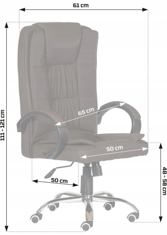 Офисное кресло Sofotel 007 Бежевый, Sofotel, для офиса искусственная кожа (кожзаменитель)