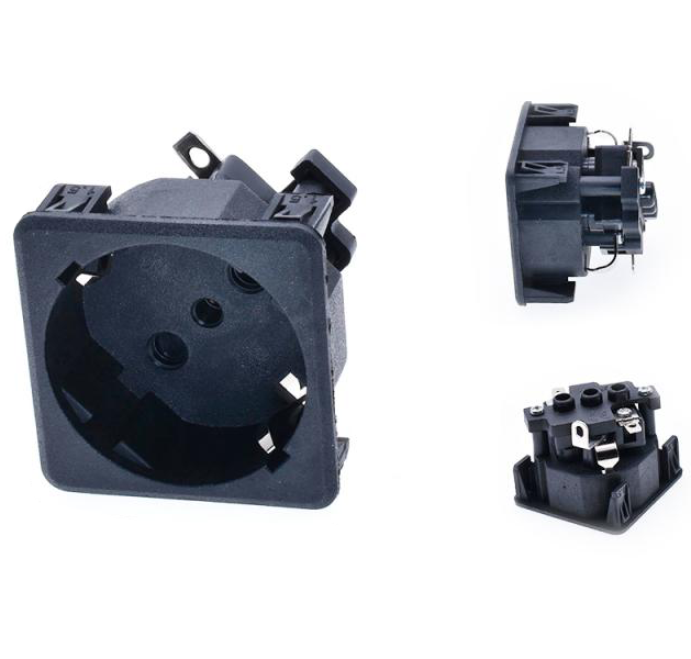 Розетка для Ecoflow EU (для замены) E-012 Евро