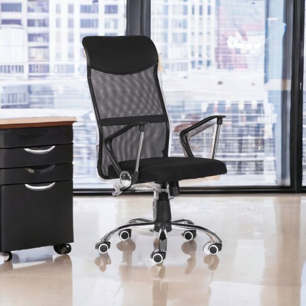 Офисное кресло из сетки Prestige Mesh 001 Черный, Prestige, для офиса Сетка