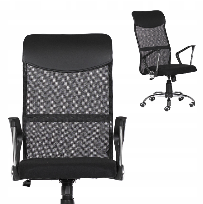 Офисное кресло из сетки Prestige Mesh 001 Черный, Prestige, для офиса Сетка