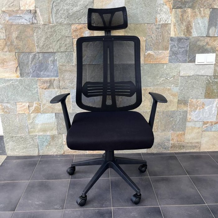 Офисное кресло из сетки Prestige Mesh 008 Черный, Prestige, для офиса Сетка