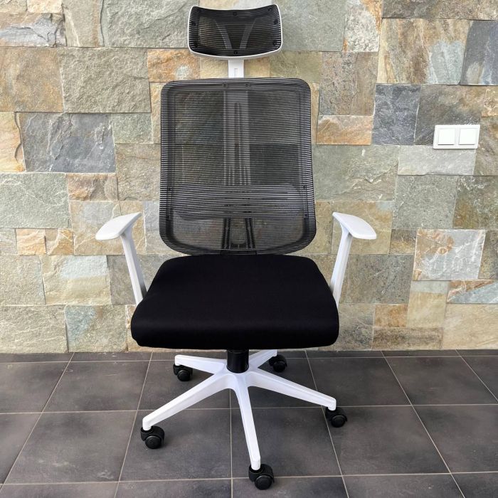 Офисное кресло из сетки Prestige Mesh 009 Белый, Prestige, для офиса Сетка