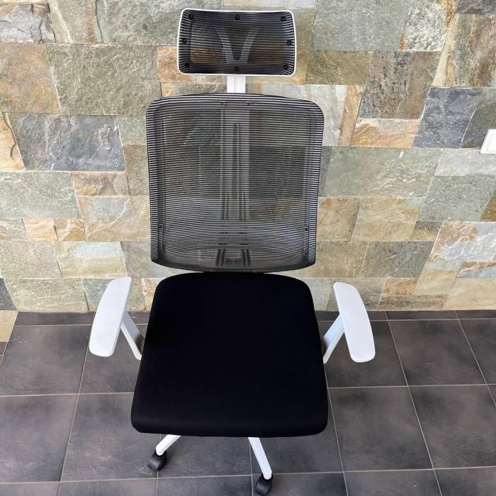 Офисное кресло из сетки Prestige Mesh 009 Белый, Prestige, для офиса Сетка