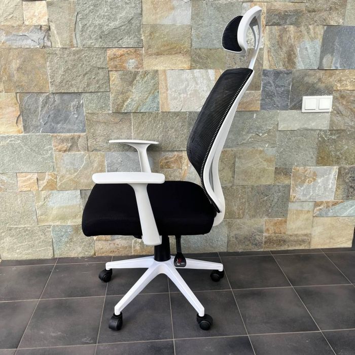 Офисное кресло из сетки Prestige Mesh 009 Белый, Prestige, для офиса Сетка