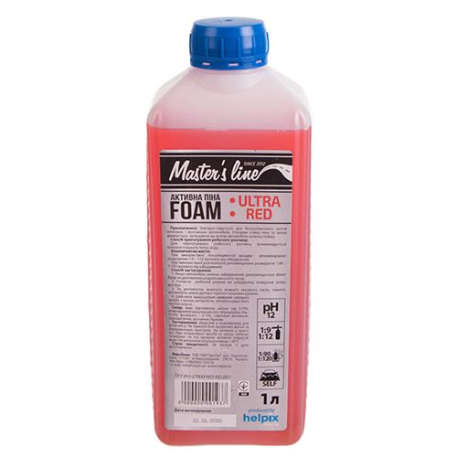 Активная пена "Masters Line" "Ultra Red" 1:9 (1 л)