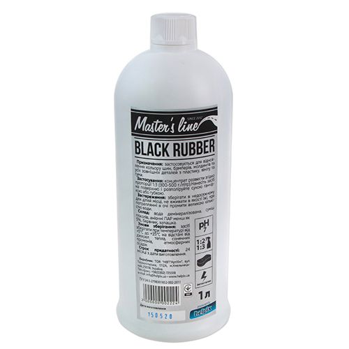 Кондиционер для шин Черная Резина концентрат 1:3 1 л/Black Rubber (Black Rubber)