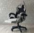 Компьютерное кресло из ткани INFINI ThrustX Серо-черный, Zenga ткань
