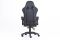 Компьютерное кресло с карбоновыми вставками CARBON Quattro Gaming Черно-серый, Zenga экокожа