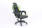 Компьютерное кресло с карбоновыми вставками CARBON Quattro Gaming Черно-зеленый, Zenga экокожа