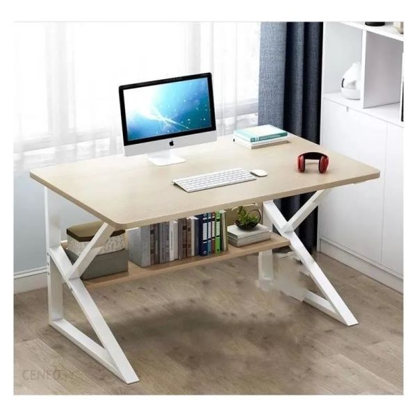 Детский стол с полкой STL08JBR Светло-коричневый | 100x60см,